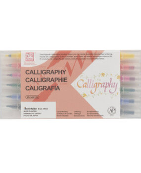 ZIG Calligraphy Set 12 Colors (MS-3400/12V) ZIG Calligraphy Set 12 Colors (MS-3400/12V)