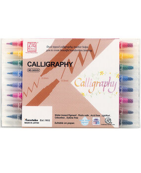 ZIG Calligraphy Set 8 Colors (MS-3400/8V) ZIG Calligraphy Set 8 Colors (MS-3400/8V)