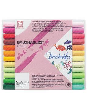 ZIG Brushables Set 24 Colors (MS-7700/24V) ZIG Brushables Set 24 Colors (MS-7700/24V)