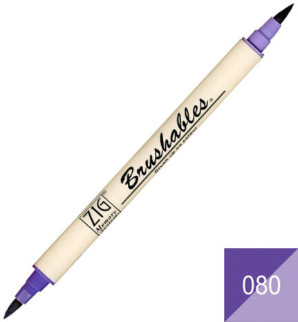 ZIG Brushables Pure Violet (MS-7700/080) ZIG Brushables Pure Violet (MS-7700/080)