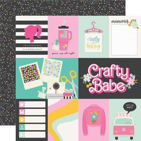 Simple Stories Crafty Babe 12x12 Inch Collection Kit (24300) Simple Stories Crafty Babe 12x12 Inch Collection Kit (24300)