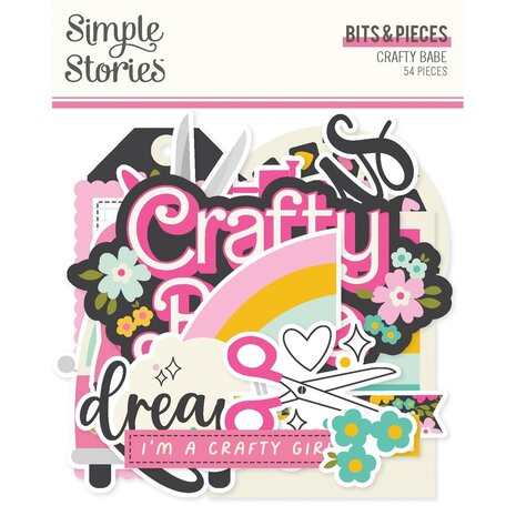 Simple Stories Crafty Babe Bits & Pieces (24309) Simple Stories Crafty Babe Bits & Pieces (24309)