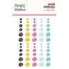 Simple Stories Crafty Babe Glitter Enamel Dots (24313) Simple Stories Crafty Babe Glitter Enamel Dots (24313)