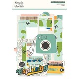 Simple Stories Happy Travels Chipboard Frames (24422)
