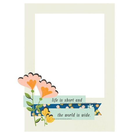 Simple Stories Happy Travels Chipboard Frames (24422) Simple Stories Happy Travels Chipboard Frames (24422)