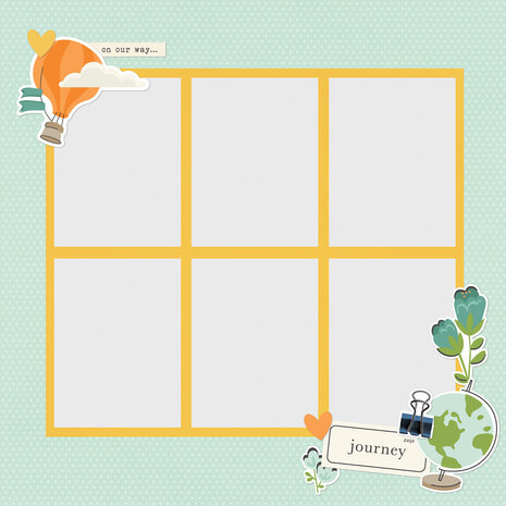 Simple Stories Happy Travels Simple Pages Pieces (24426) Simple Stories Happy Travels Simple Pages Pieces (24426)