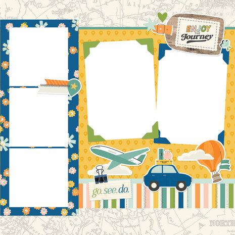 Simple Stories Happy Travels Simple Pages Kit (24428) Simple Stories Happy Travels Simple Pages Kit (24428)