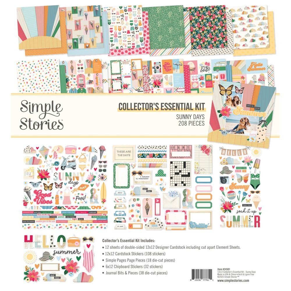 Simple Stories Sunny Days Collectors Essentials Kit (24501)