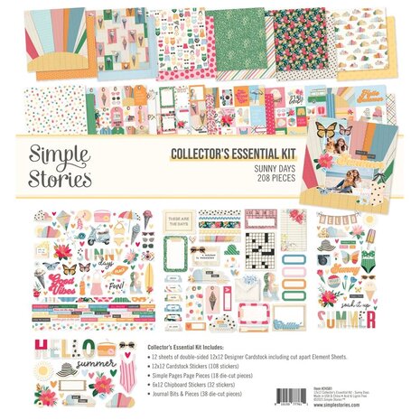 Simple Stories Sunny Days Collectors Essentials Kit (24501)