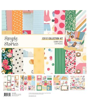 Simple Stories Sunny Days 12x12 Inch Collection Kit (24500)