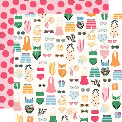 Simple Stories Sunny Days 12x12 Inch Collection Kit (24500)