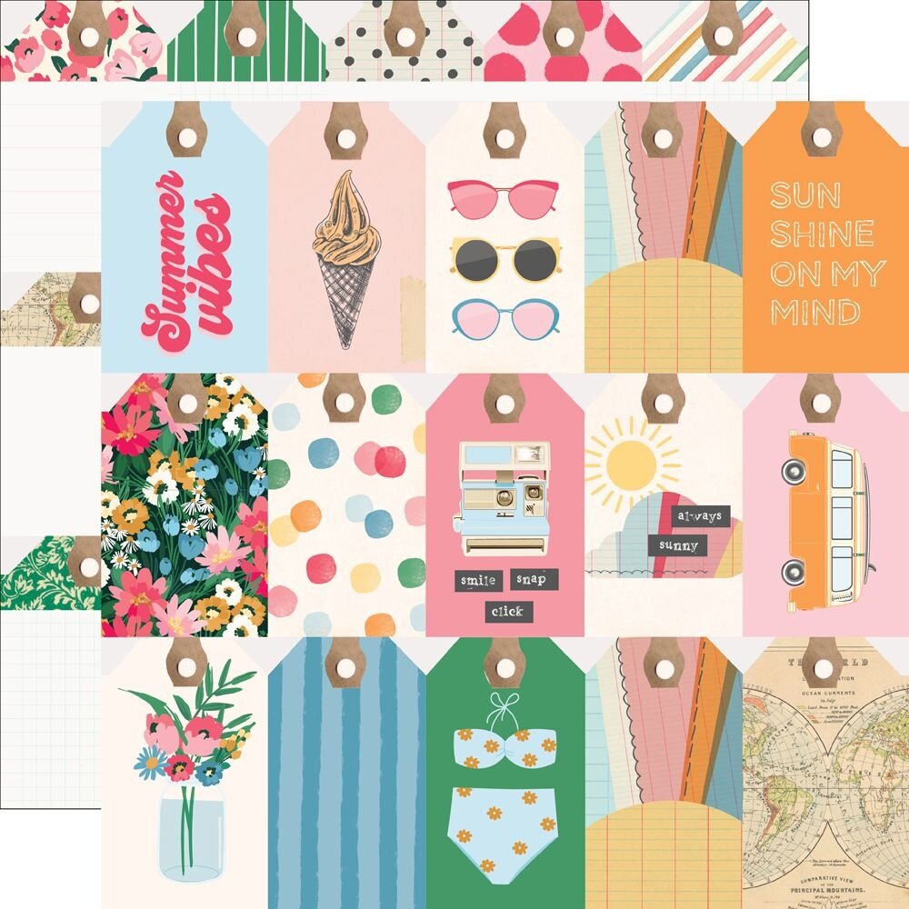 Simple Stories Sunny Days 12x12 Inch Collection Kit (24500)