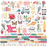 Simple Stories Sunny Days Cardstock Stickers (24502)