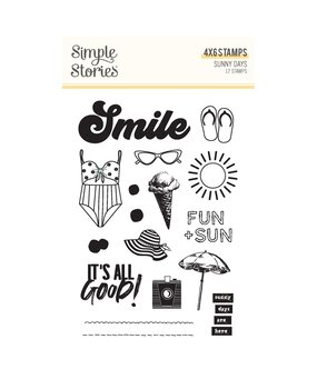 Simple Stories Sunny Days Stamps (24516) Simple Stories Sunny Days Stamps (24516)