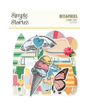 Simple Stories Sunny Days Bits & Pieces (24518) Simple Stories Sunny Days Bits & Pieces (24518)