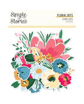 Simple Stories Sunny Days Floral Bits (24520) Simple Stories Sunny Days Floral Bits (24520)