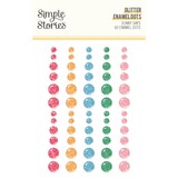 Simple Stories Sunny Days Glitter Enamel Dots (24525)