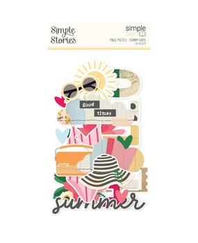 Simple Stories Sunny Days Simple Pages Pieces (24526) Simple Stories Sunny Days Simple Pages Pieces (24526)