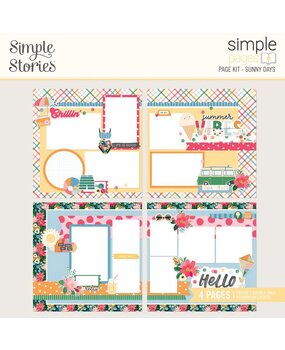 Simple Stories Sunny Days Simple Pages Kit (24528) Simple Stories Sunny Days Simple Pages Kit (24528)