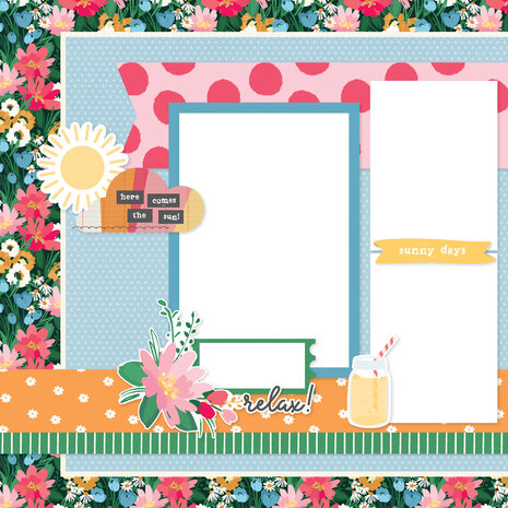 Simple Stories Sunny Days Simple Pages Kit (24528) Simple Stories Sunny Days Simple Pages Kit (24528)