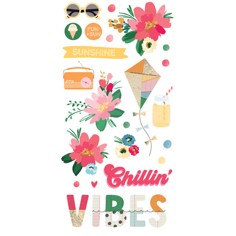 Simple Stories Sunny Days Simple Pages Kit (24528) Simple Stories Sunny Days Simple Pages Kit (24528)