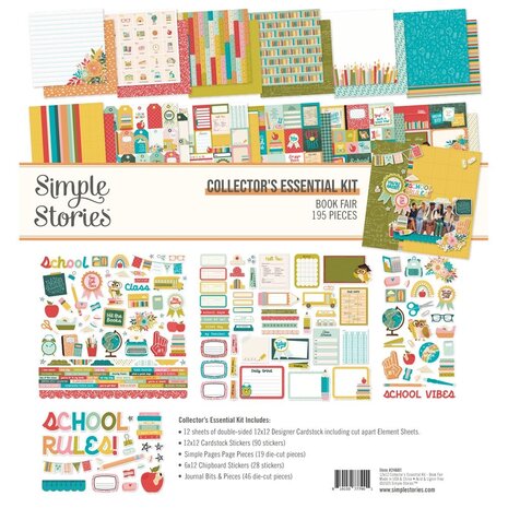 Simple Stories Book Fair Collectors Essentials Kit (24601) Simple Stories Book Fair Collectors Essentials Kit (24601)