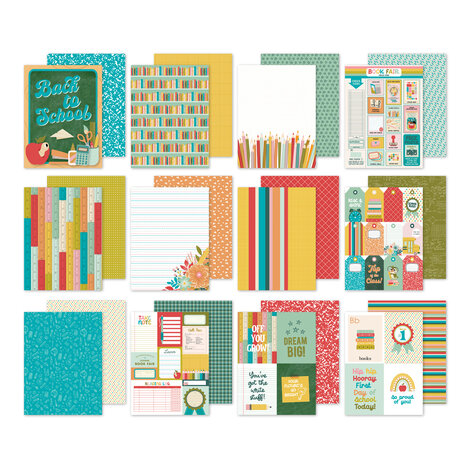 Simple Stories Book Fair 6x8 Inch Paper Pad (24615) Simple Stories Book Fair 6x8 Inch Paper Pad (24615)