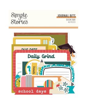 Simple Stories Book Fair Journal Bits (24619) Simple Stories Book Fair Journal Bits (24619)