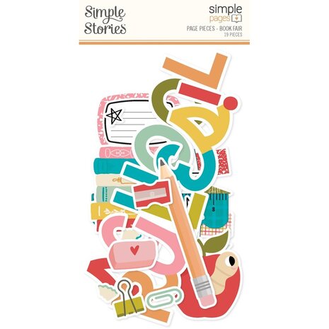 Simple Stories Book Fair Simple Pages Pieces (24625) Simple Stories Book Fair Simple Pages Pieces (24625)