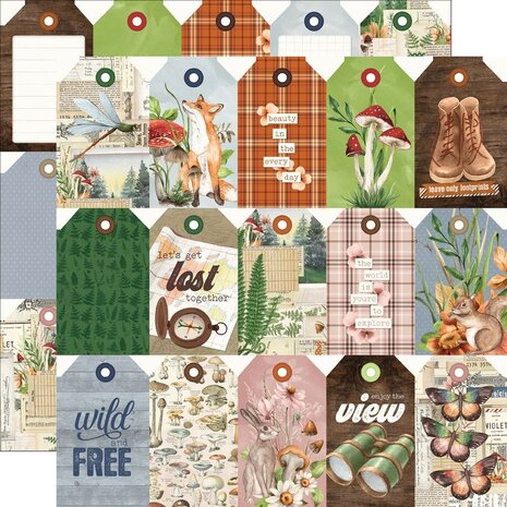 Simple Stories Simple Vintage Woodlands 12x12 Inch Collection Kit (24700) Simple Stories Simple Vintage Woodlands 12x12 Inch Collection Kit (24700)