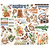 Simple Stories Simple Vintage Woodlands Bits & Pieces (24722) Simple Stories Simple Vintage Woodlands Bits & Pieces (24722)