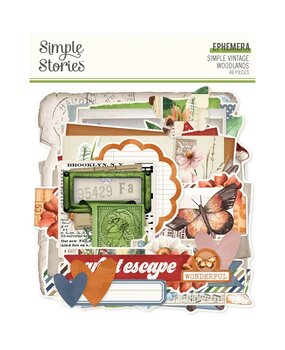 Simple Stories Simple Vintage Woodlands Ephemera (24726)