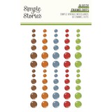 Simple Stories Simple Vintage Woodlands Glossy Enamel Dots (24732)
