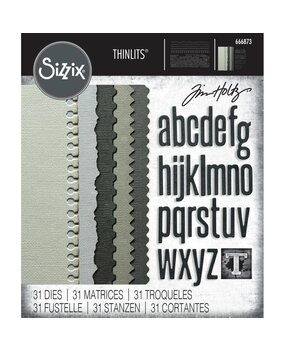 Sizzix Thinlits Die Set Vault Edges (666873) Sizzix Thinlits Die Set Vault Edges (666873)