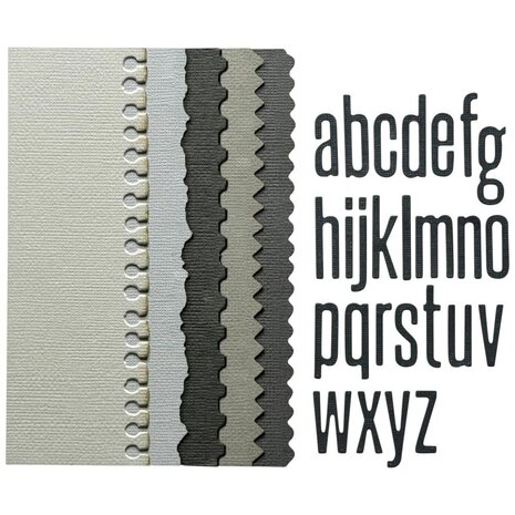 Sizzix Thinlits Die Set Vault Edges (666873) Sizzix Thinlits Die Set Vault Edges (666873)