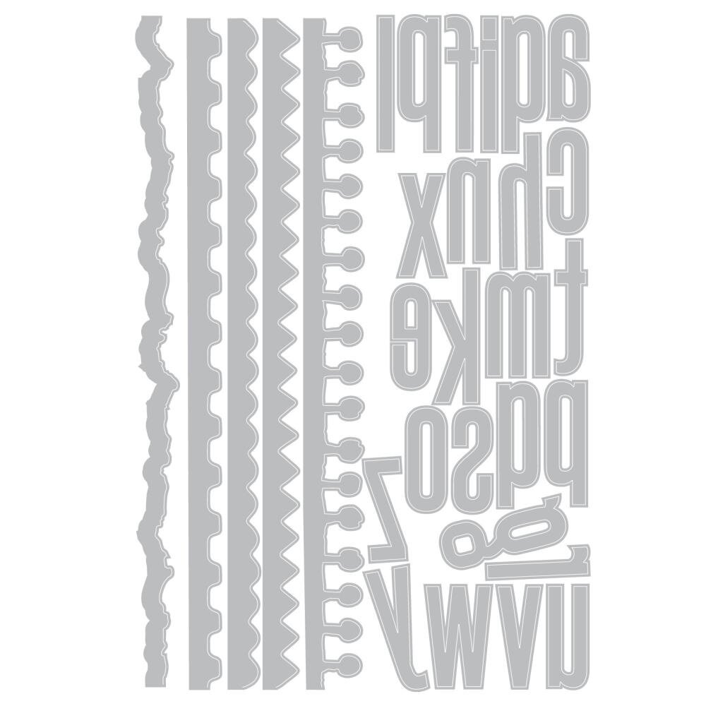 Sizzix Thinlits Die Set Vault Edges (666873) Sizzix Thinlits Die Set Vault Edges (666873)