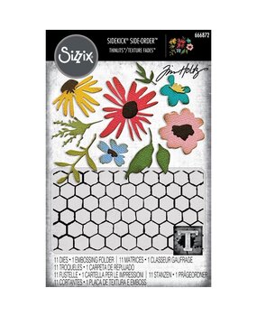 Sizzix Sidekick Embossing Folder & Thinlit Set Vault Side Order Floristry (666872) Sizzix Sidekick Embossing Folder & Thinlit Set Vault Side Order Floristry (666872)