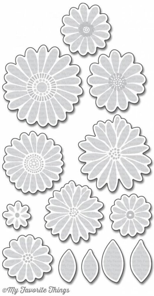 My Favorite Things Die-Namics Plentiful Petals (MFT-1155) My Favorite Things Die-Namics Plentiful Petals (MFT-1155)