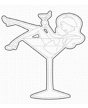 My Favorite Things Die-namics à la modes Martinis on Me (MFT-1668) My Favorite Things Die-namics à la modes Martinis on Me (MFT-1668)