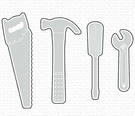 My Favorite Things Die-namics Let's Tool Around (MFT-1752) My Favorite Things Die-namics Let's Tool Around (MFT-1752)