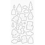 My Favorite Things Die-namics Fox and Friends (MFT-1855)