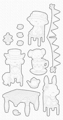 My Favorite Things Die-namics Tea Party (MFT-1890)