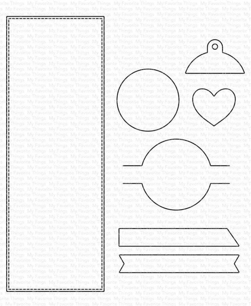 My Favorite Things Die-namics Slimline Slide-In (MFT-1915)