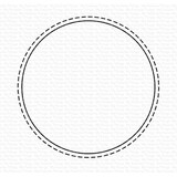 My Favorite Things Die-namics Stitched Circle Shaker Window (MFT-1986)