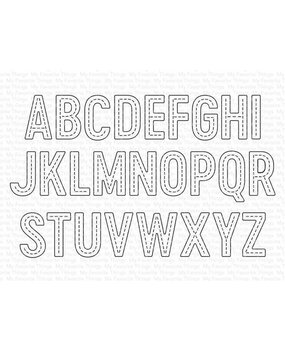 My Favorite Things Die-namics In Stitches Alphabet (MFT-1999) My Favorite Things Die-namics In Stitches Alphabet (MFT-1999)