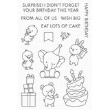 My Favorite Things Eat Lots of Cake Clear Stamps (YUZU-008)