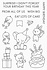 Eat Lots of Cake Clear Stamps (YUZU-008) Eat Lots of Cake Clear Stamps (YUZU-008)