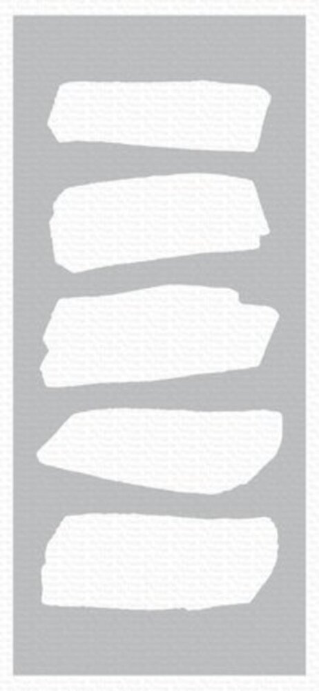 My Favorite Things Paint Strokes Stencil (ST-174)