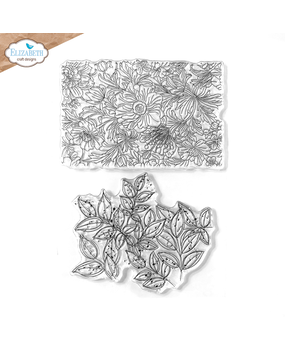 Elizabeth Craft Designs Sunny Days A5 Clear Stamps Large Nature Stamp (CS404)