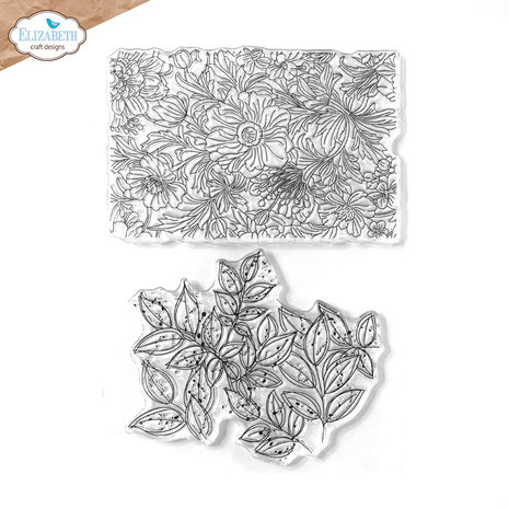 Elizabeth Craft Designs Sunny Days A5 Clear Stamps Large Nature Stamp (CS404)